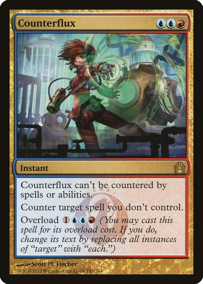 Image for Counterflux (Return to Ravnica) (153) - Magic: The Gathering