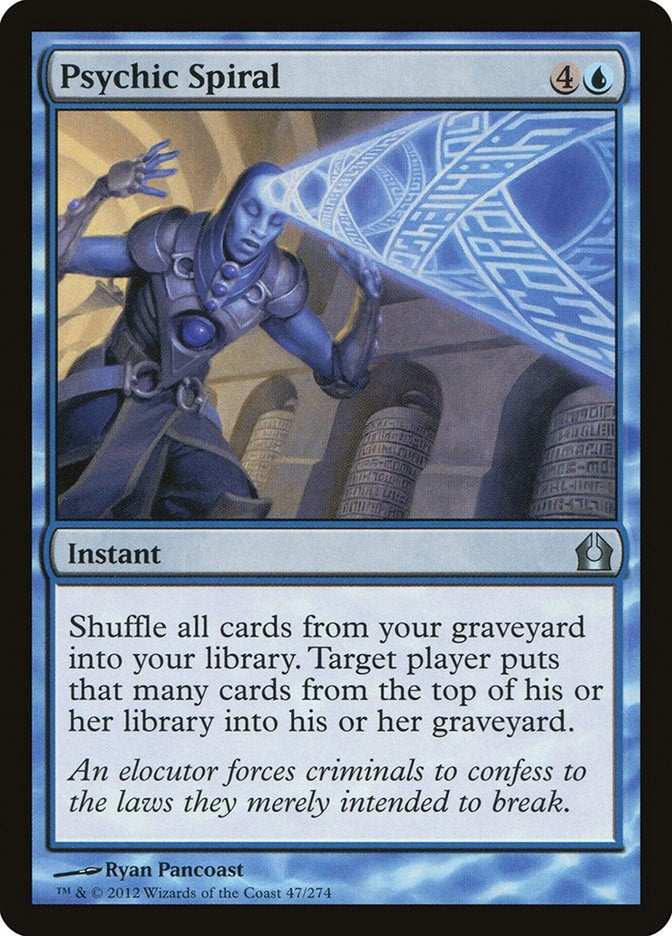 Image for Psychic Spiral (Return to Ravnica) (47) - Magic: The Gathering