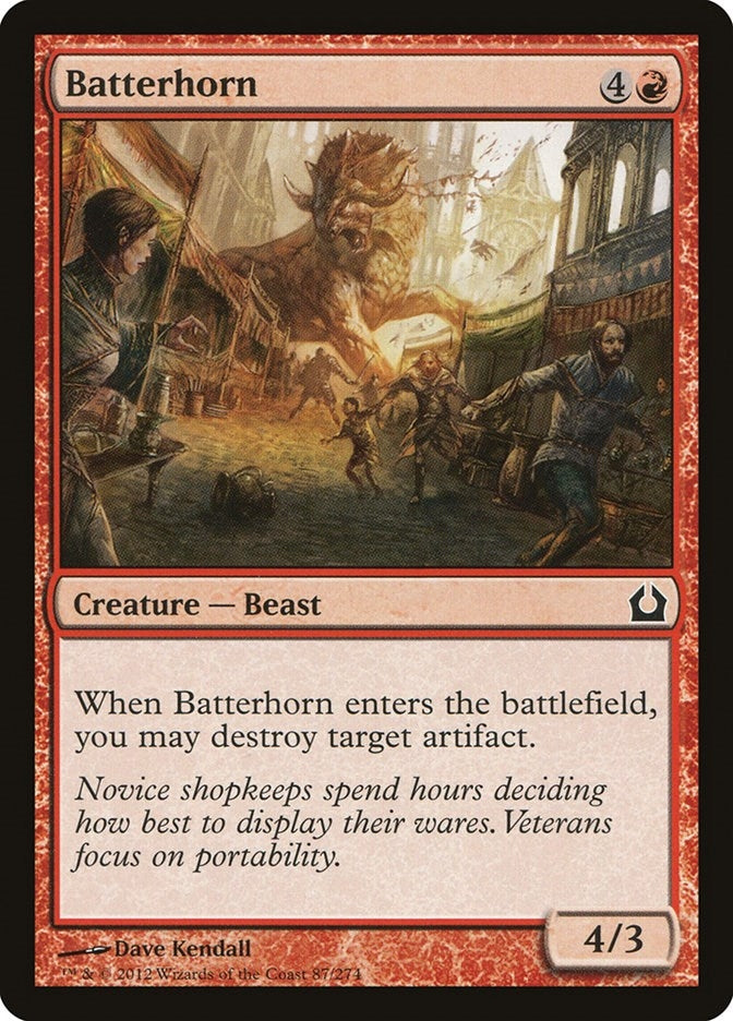 Image for Batterhorn (Return to Ravnica) (87) - Magic: The Gathering