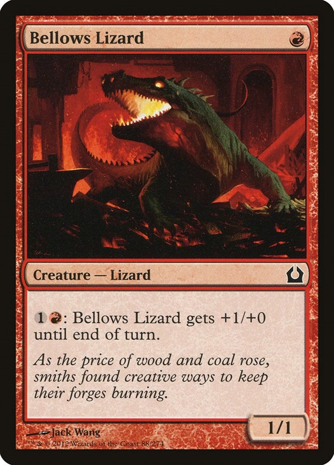 Image for Bellows Lizard (Return to Ravnica) (88) - Magic: The Gathering