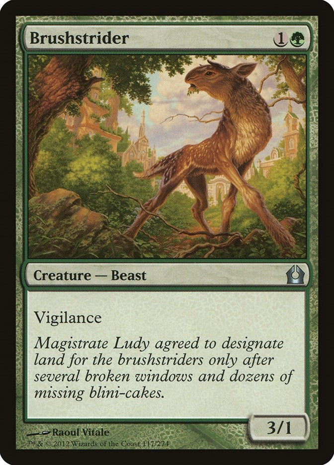 Image for Brushstrider (Return to Ravnica) (117) - Magic: The Gathering