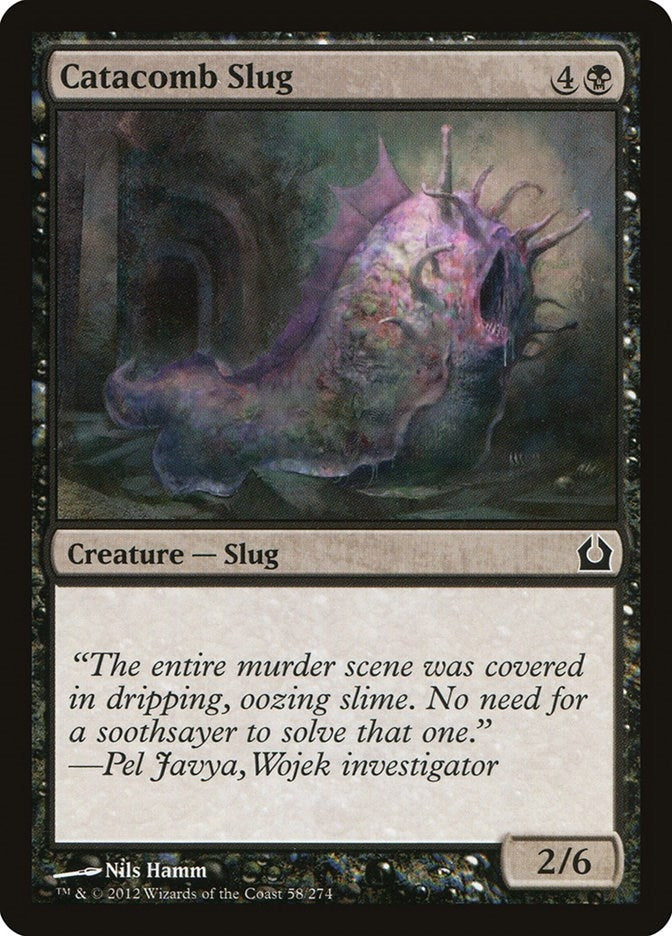 Image for Catacomb Slug (Return to Ravnica) (58) - Magic: The Gathering