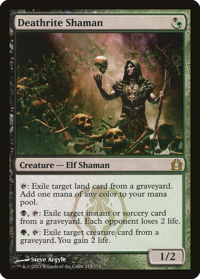 Image for Deathrite Shaman (Return to Ravnica) (213) - Magic: The Gathering