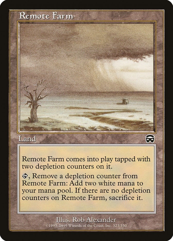 Image for Remote Farm (Mercadian Masques) (323) - Magic: The Gathering