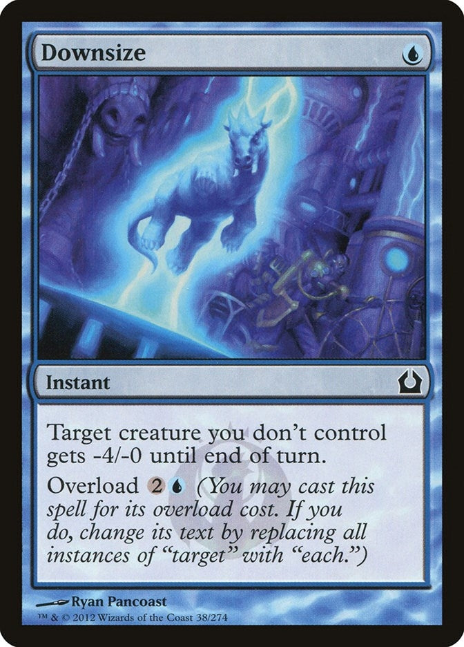 Image for Downsize (Return to Ravnica) (38) - Magic: The Gathering