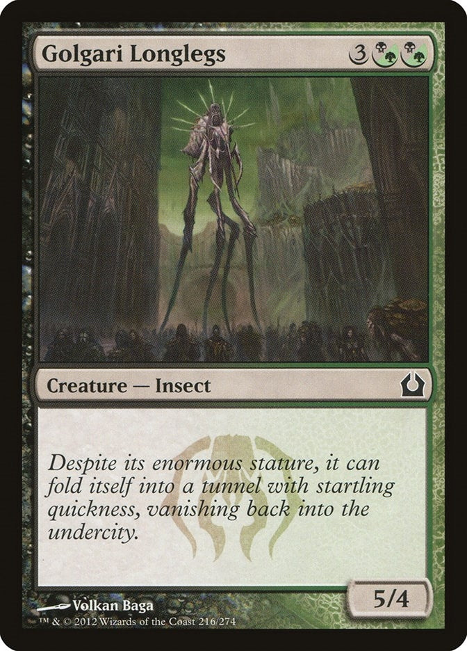 Image for Golgari Longlegs (Return to Ravnica) (216) - Magic: The Gathering