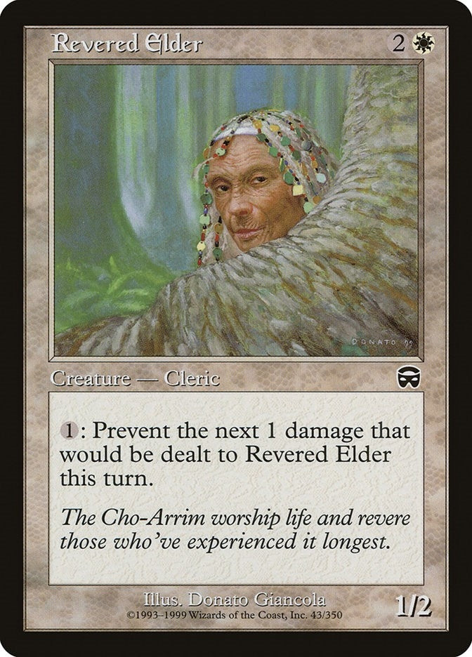 Image for Revered Elder (Mercadian Masques) (43) - Magic: The Gathering