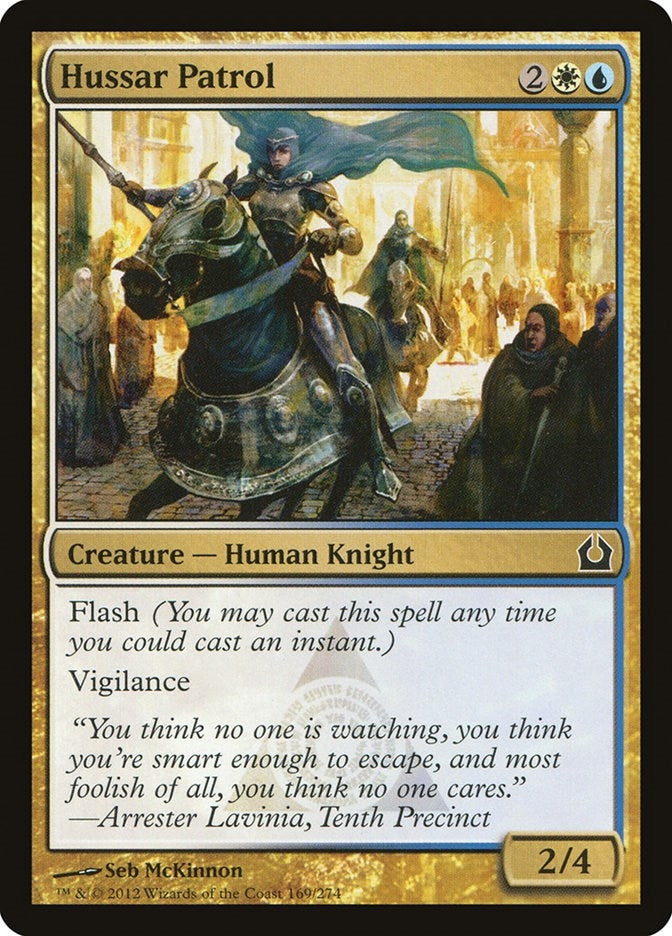 Image for Hussar Patrol (Return to Ravnica) (169) - Magic: The Gathering