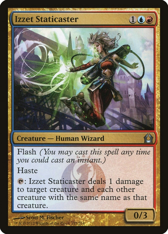 Image for Izzet Staticaster (Return to Ravnica) (173) - Magic: The Gathering