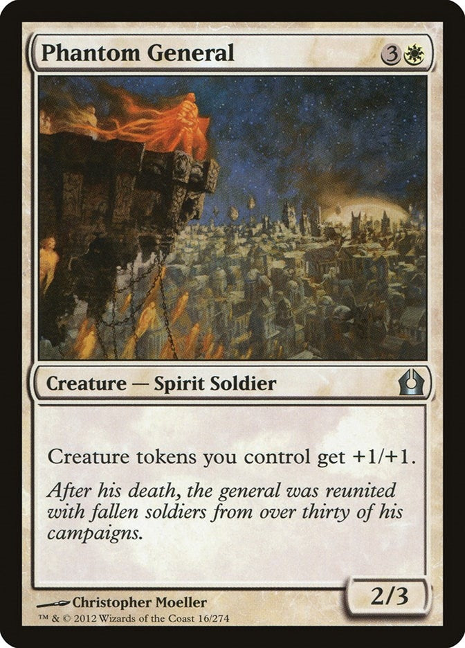 Image for Phantom General (Return to Ravnica) (16) - Magic: The Gathering