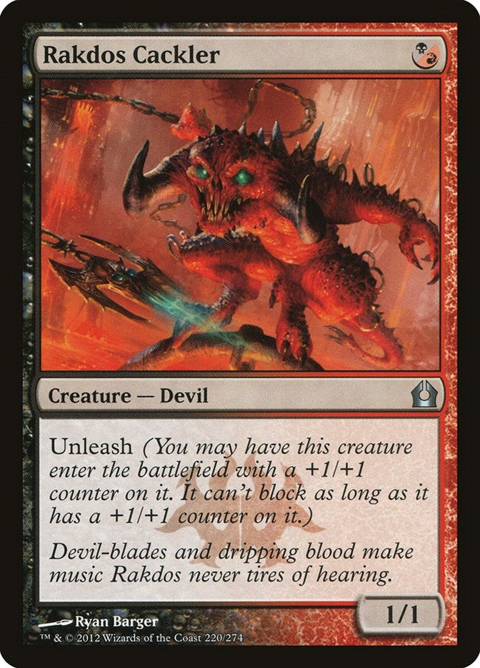 Image for Rakdos Cackler (Return to Ravnica) (220) - Magic: The Gathering