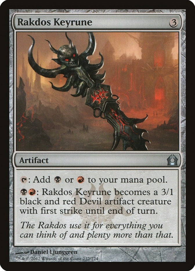 Image for Rakdos Keyrune (Return to Ravnica) (232) - Magic: The Gathering