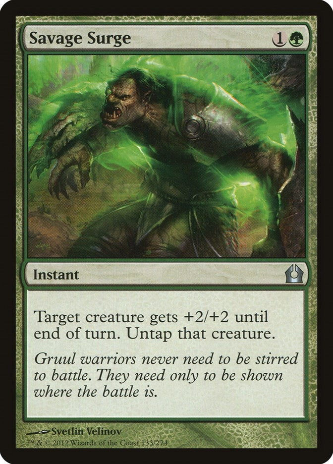 Image for Savage Surge (Return to Ravnica) (133) - Magic: The Gathering