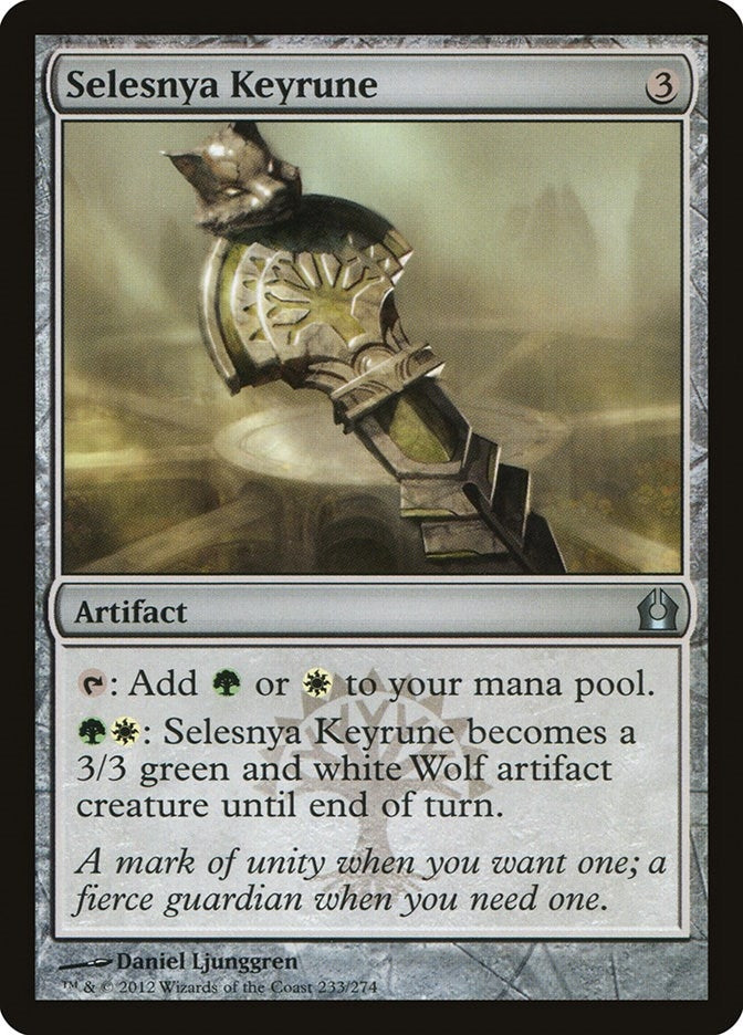 Image for Selesnya Keyrune (Return to Ravnica) (233) - Magic: The Gathering