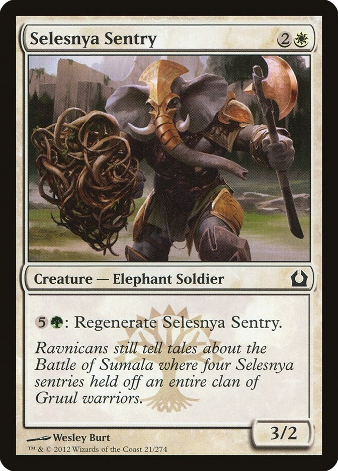 Image for Selesnya Sentry (Return to Ravnica) (21) - Magic: The Gathering