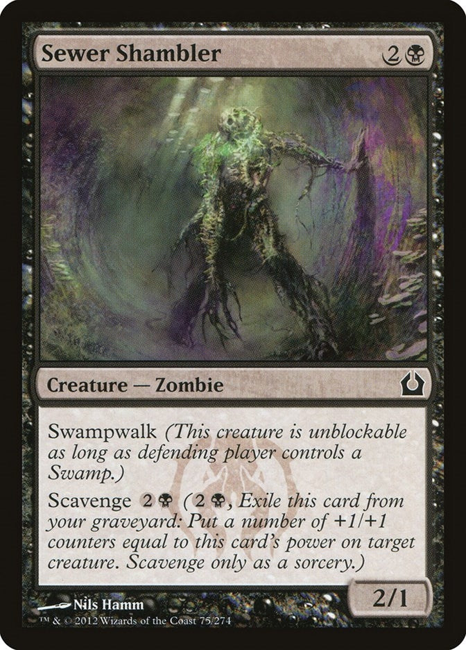 Image for Sewer Shambler (Return to Ravnica) (75) - Magic: The Gathering