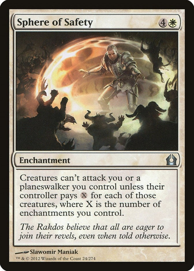 Image for Sphere of Safety (Return to Ravnica) (24) - Magic: The Gathering