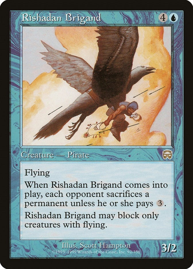 Image for Rishadan Brigand (Mercadian Masques) (92) - Magic: The Gathering