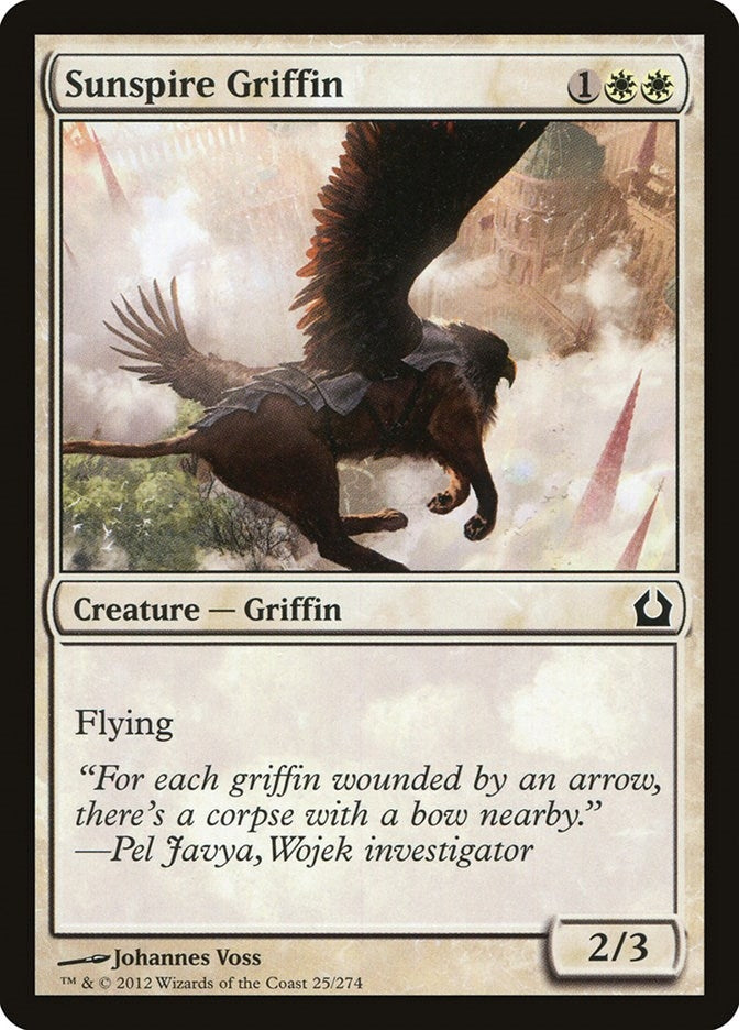 Image for Sunspire Griffin (Return to Ravnica) (25) - Magic: The Gathering