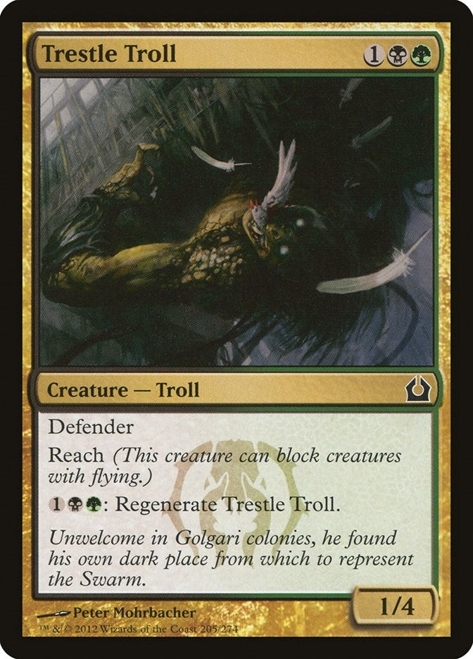Image for Trestle Troll (Return to Ravnica) (205) - Magic: The Gathering