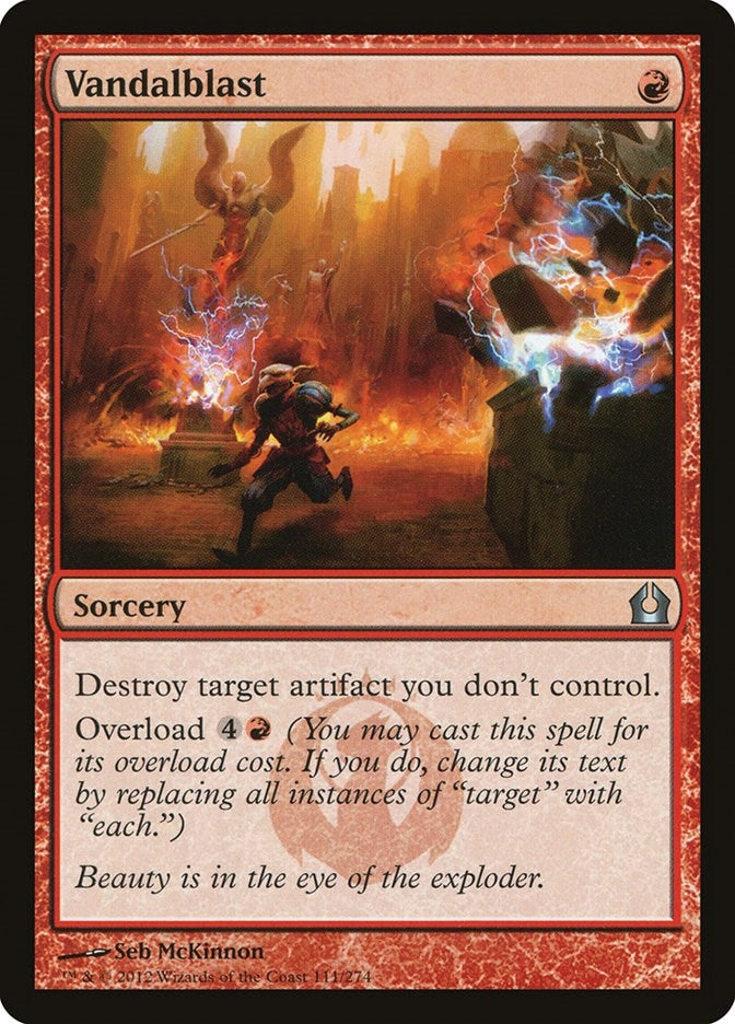 Image for Vandalblast (Return to Ravnica) (111) - Magic: The Gathering