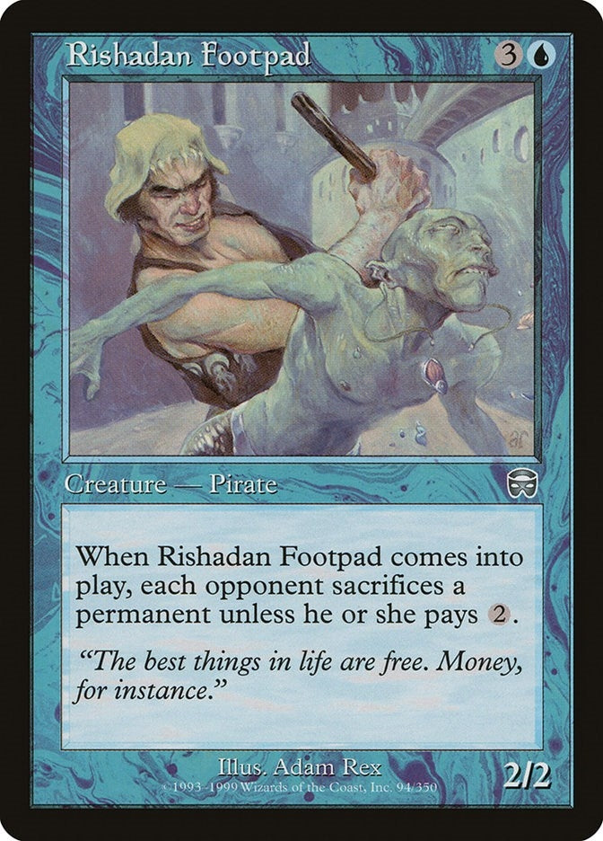 Image for Rishadan Footpad (Mercadian Masques) (94) - Magic: The Gathering