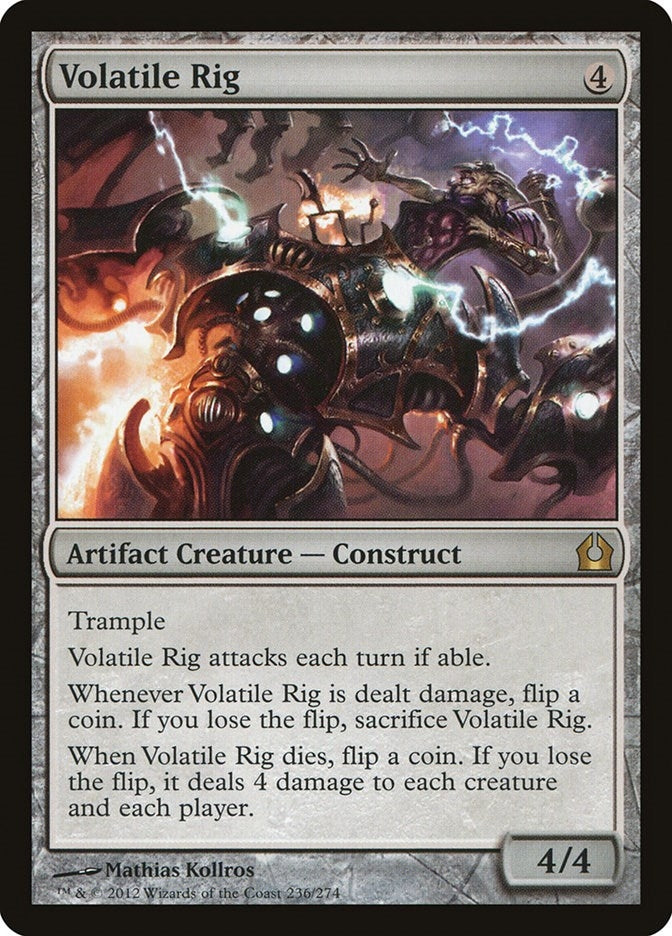 Image for Volatile Rig (Return to Ravnica) (236) - Magic: The Gathering