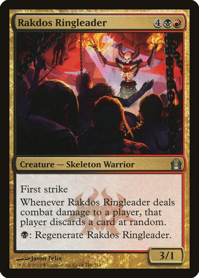 Image for Rakdos Ringleader (Return to Ravnica) (186) - Magic: The Gathering