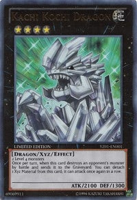 Image for Kachi Kochi Dragon (Yu-Gi-Oh! ZEXAL Manga Promotional Cards) (YZ01-EN001) - YuGiOh