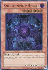 Image for Caius the Shadow Monarch (UTR) (Turbo Pack: Booster Three) (TU03-EN000) - YuGiOh
