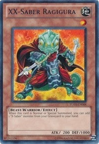 Image for XX-Saber Ragigura (Turbo Pack: Booster Three) (TU03-EN008) - YuGiOh