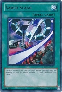 Image for Saber Slash (Turbo Pack: Booster Three) (TU03-EN011) - YuGiOh