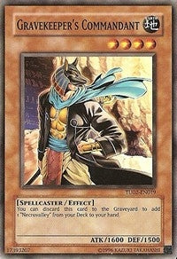 Image for Gravekeeper's Commandant (Turbo Pack: Booster Two) (TU02-EN019) - YuGiOh