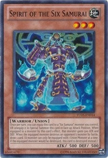 Image for Spirit of the Six Samurai (Turbo Pack: Booster Five) (TU05-EN014) - YuGiOh