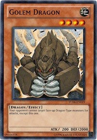 Image for Golem Dragon (Turbo Pack: Booster Six) (TU06-EN019) - YuGiOh