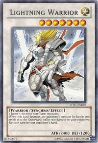 Image for Lightning Warrior (Turbo Pack: Booster Seven) (TU07-EN007) - YuGiOh
