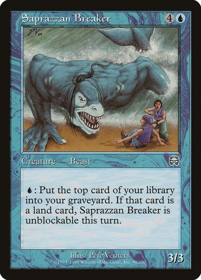 Image for Saprazzan Breaker (Mercadian Masques) (98) - Magic: The Gathering