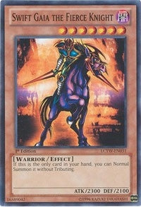 Image for Swift Gaia the Fierce Knight (Legendary Collection 3: Yugi's World) (LCYW-EN031) - YuGiOh