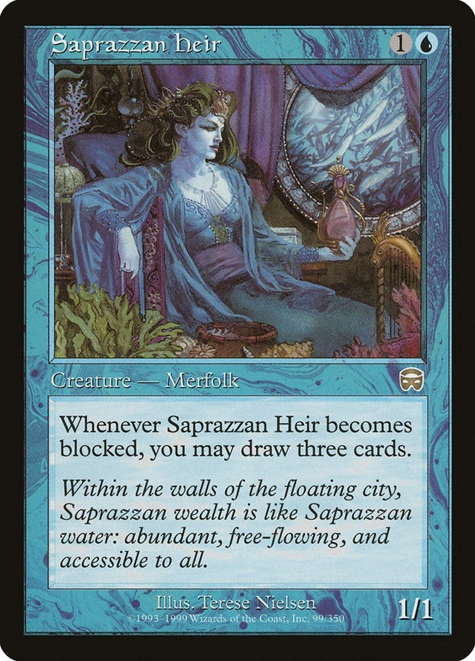 Image for Saprazzan Heir (Mercadian Masques) (99) - Magic: The Gathering