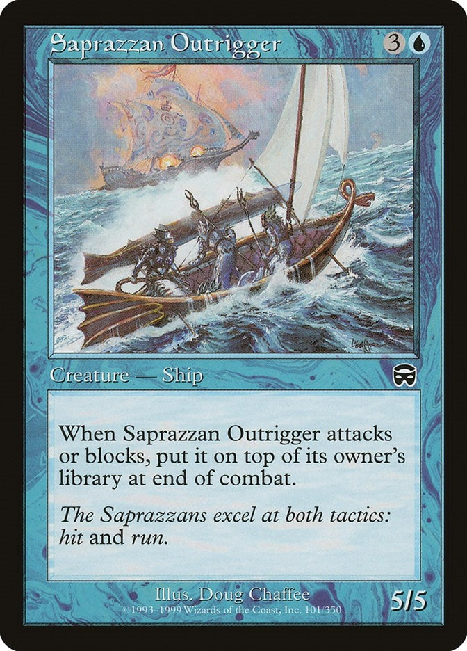 Image for Saprazzan Outrigger (Mercadian Masques) (101) - Magic: The Gathering