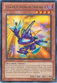 Image for Toon Cannon Soldier (Legendary Collection 3: Yugi's World) (LCYW-EN109) - YuGiOh