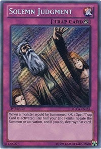 Image for Solemn Judgment (Legendary Collection 3: Yugi's World) (LCYW-EN152) - YuGiOh