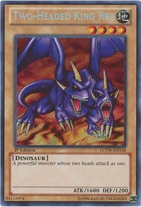 Image for Two-Headed King Rex (Legendary Collection 3: Yugi's World) (LCYW-EN158) - YuGiOh