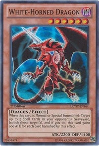 Image for White-Horned Dragon (Legendary Collection 3: Yugi's World) (LCYW-EN164) - YuGiOh