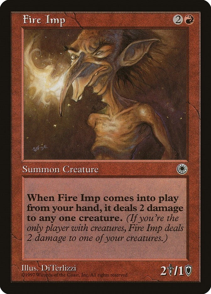 Image for Fire Imp (Portal) - Magic: The Gathering