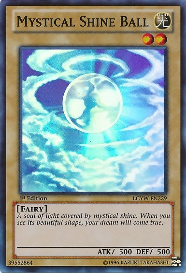 Image for Mystical Shine Ball (Legendary Collection 3: Yugi's World) (LCYW-EN229) - YuGiOh