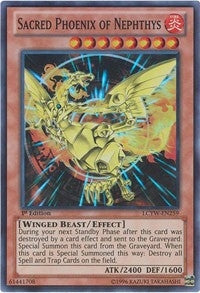 Image for Sacred Phoenix of Nephthys (Legendary Collection 3: Yugi's World) (LCYW-EN259) - YuGiOh