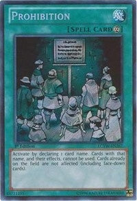 Image for Prohibition (Legendary Collection 3: Yugi's World) (LCYW-EN267) - YuGiOh