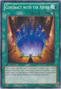 Image for Contract with the Abyss (Legendary Collection 3: Yugi's World) (LCYW-EN273) - YuGiOh