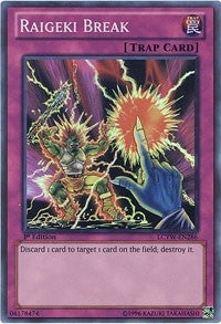 Image for Raigeki Break (Legendary Collection 3: Yugi's World) (LCYW-EN286) - YuGiOh